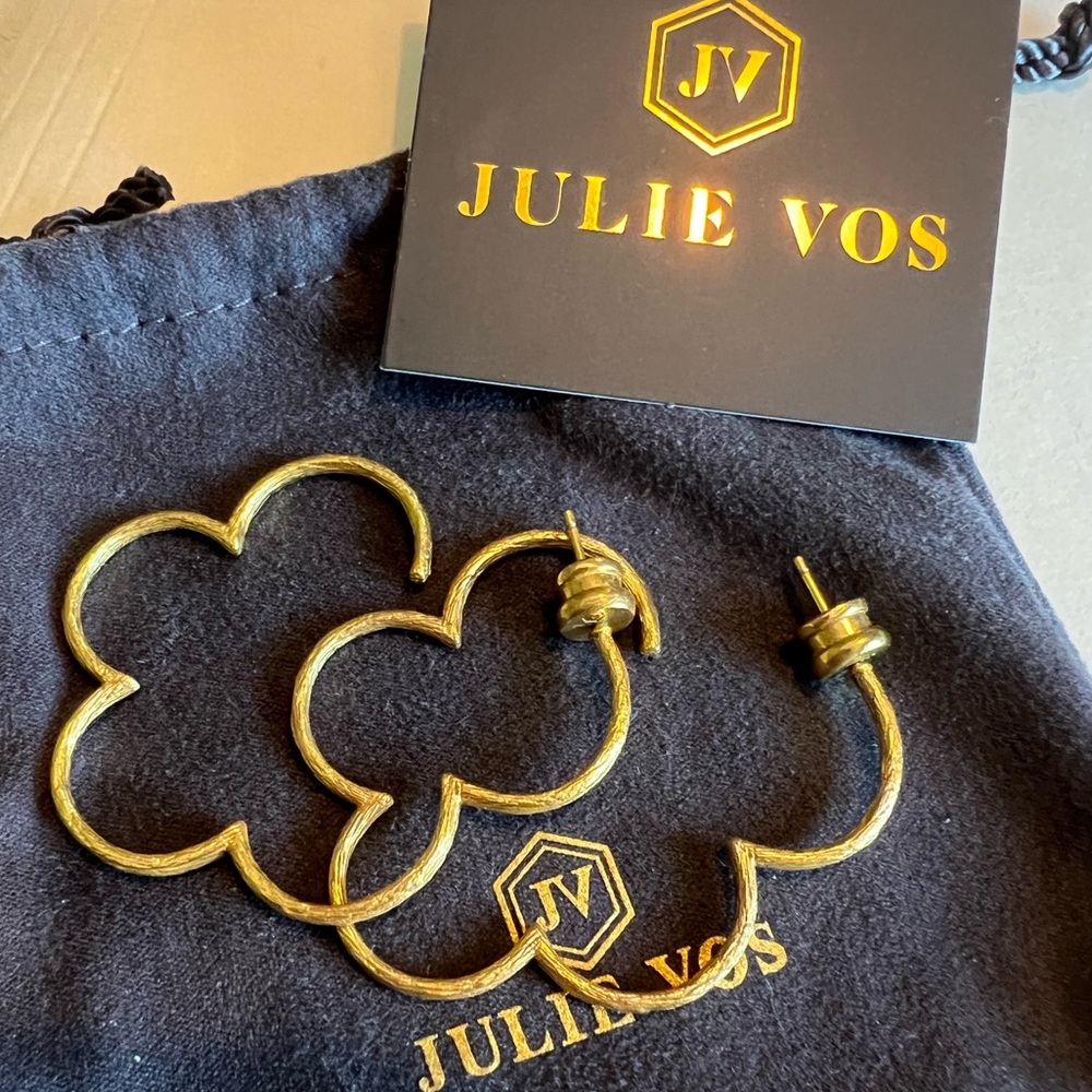 Beautiful Julie Vos earrings! New and still in dust bag.